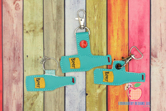 Beer Bottle ITH Keyfob