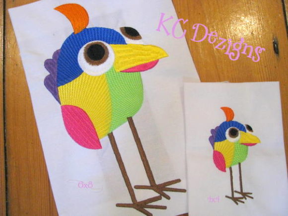 Googly Eyed Bird 08 Machine