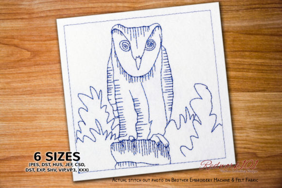 Oriental Bay Owl Bluework