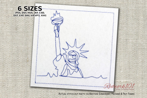 Statue of Liberty Bluework